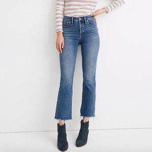 Madewell Cali Demi-Boot Jeans, size 28 petite